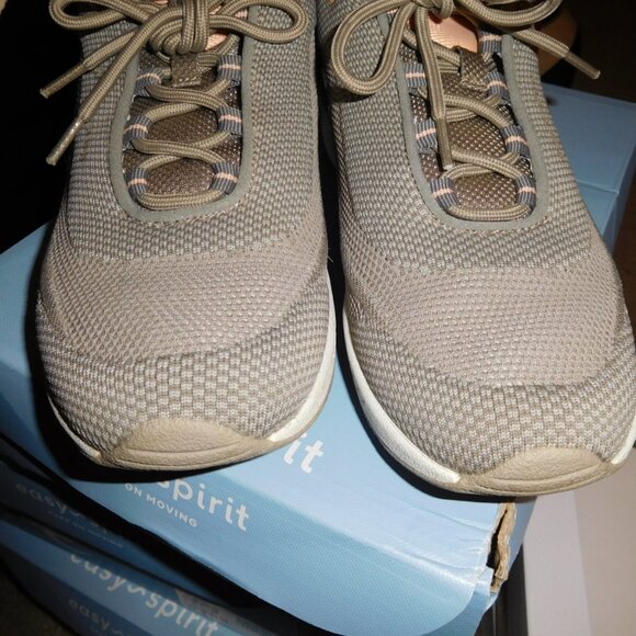 9.5m easy spirit ROMY17 BEIGE SNEAKERS - Picture 11 of 12